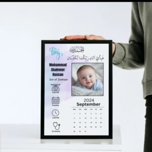 Customize Baby Wooden Frames