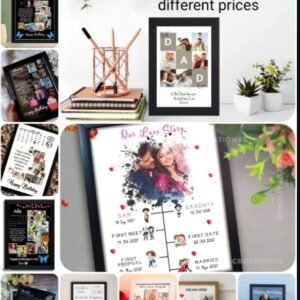 Wooden Photo Frame – Personalized Gift